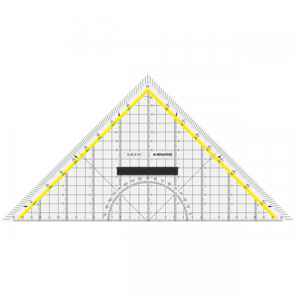 Isomars Γεωδαιτικό Τρίγωνο 25cm με Λαβή Isomars Γεωδαιτικό Τρίγωνο 25cm με Λαβή