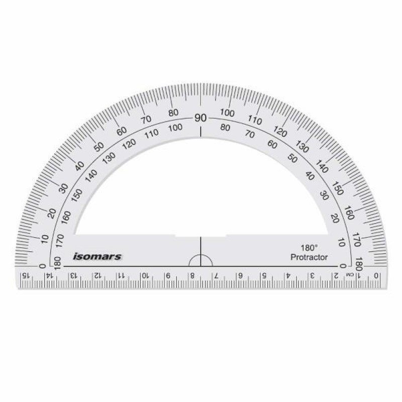 Isomars Μοιρογνωμόνιο 10cm 180°