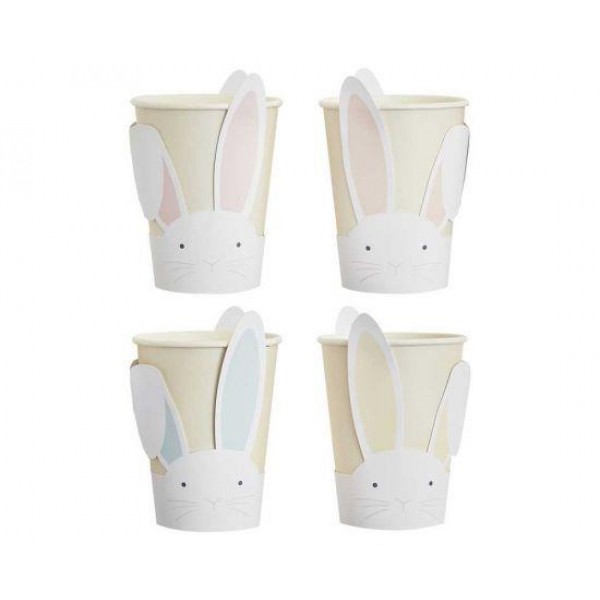 Ποτήρια Λαγός Bunny 8τεμ Ποτήρια Λαγός Bunny 8τεμ