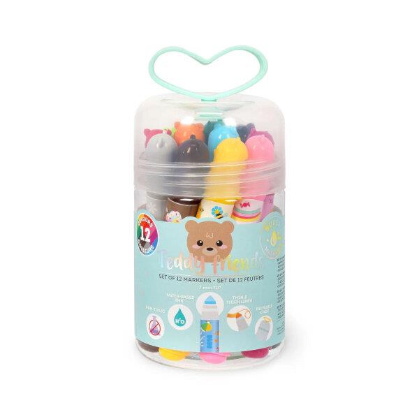 Legami Σετ 12 Μαρκαδόροι Teddy Friends Legami Σετ 12 Μαρκαδόροι Teddy Friends
