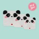 Legami 3 Επαναχρησιμοποιούμενα σακουλάκια Σνάκ Panda
