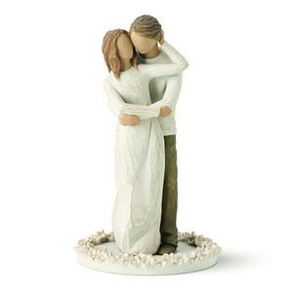 Willow Tree Φιγούρα Together Cake Topper 15cm
