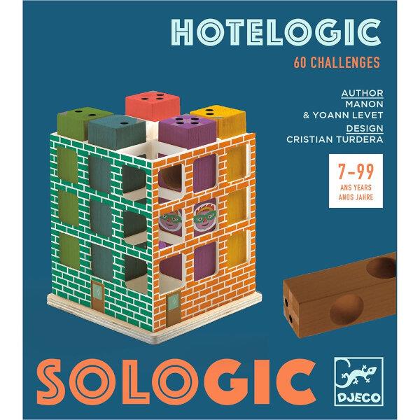 Djeco HoteLogic Επιτραπέζιο Παιχνίδι Λογικής Djeco HoteLogic Επιτραπέζιο Παιχνίδι Λογικής