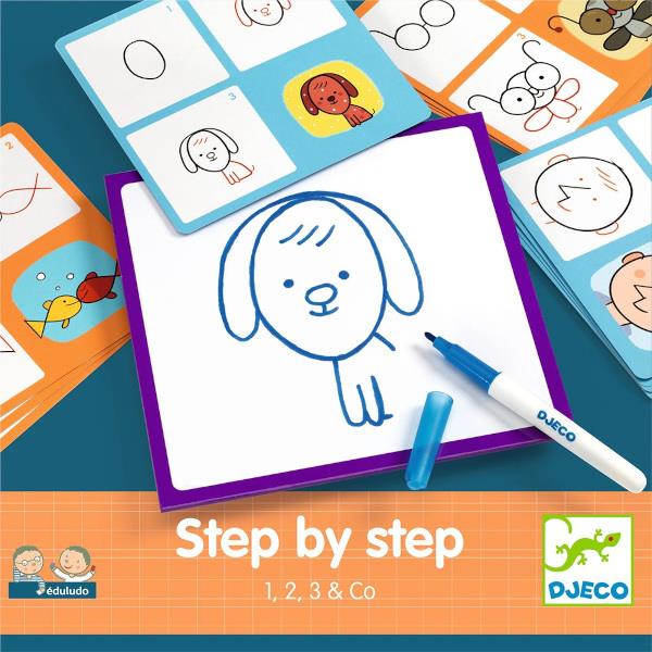 Djeco Eduludo Ζωγραφική Βήμα-Βήμα Αριθμοί Djeco Eduludo Ζωγραφική Βήμα-Βήμα Αριθμοί