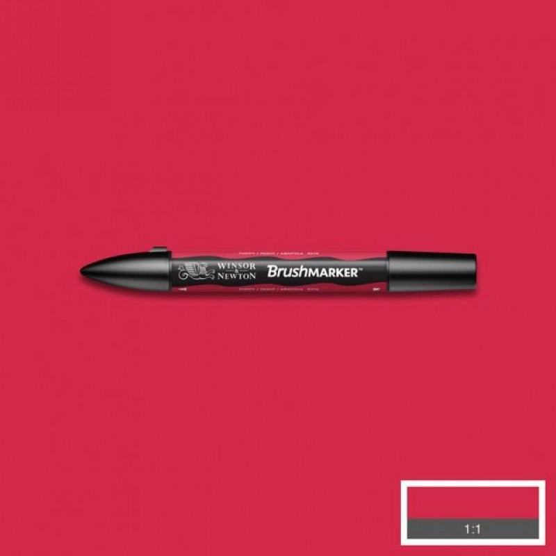 Winsor n Newton Μαρκαδόρος Promarker Brush R565 Poppy Red