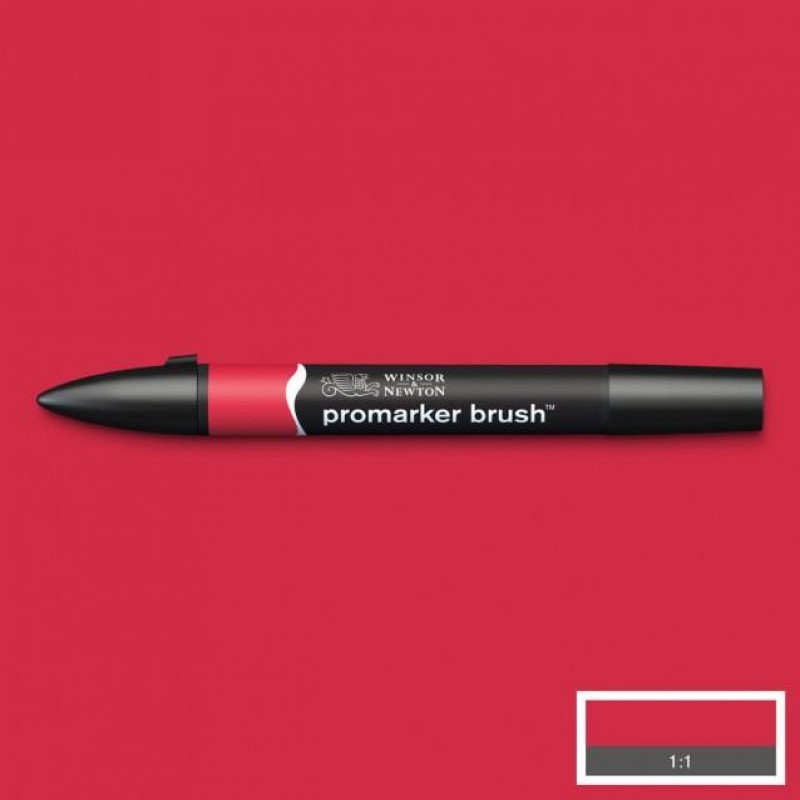 Winsor n Newton Μαρκαδόρος Promarker Brush R665 Berry Red