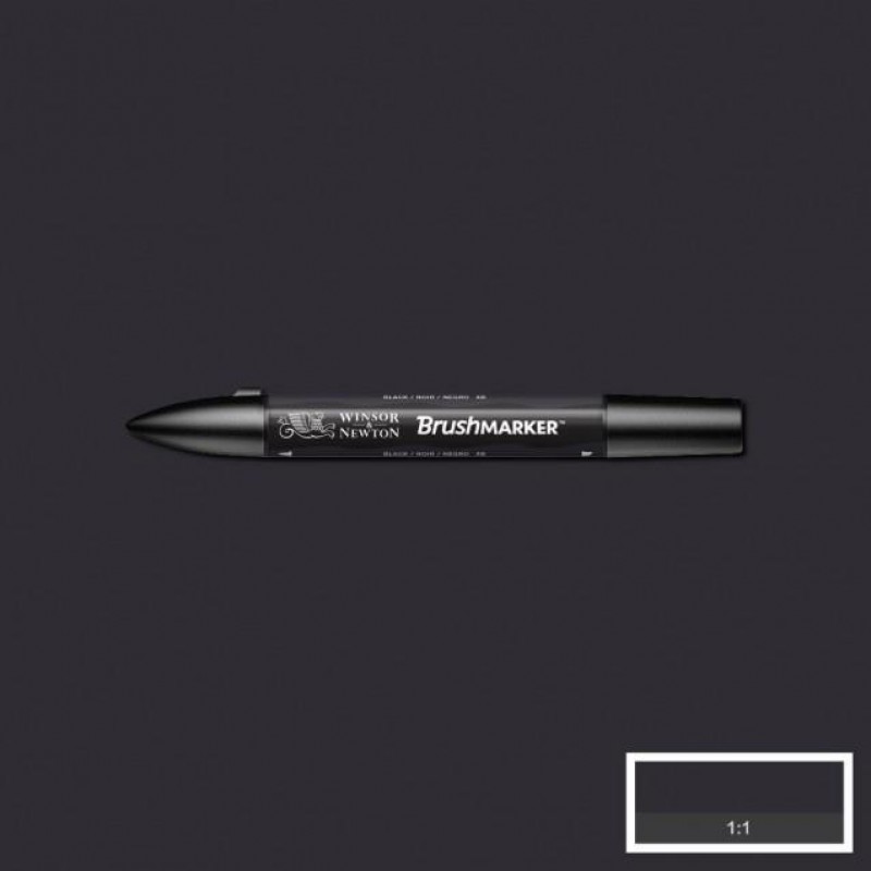 Winsor n Newton Μαρκαδόρος Promarker Brush XB Black