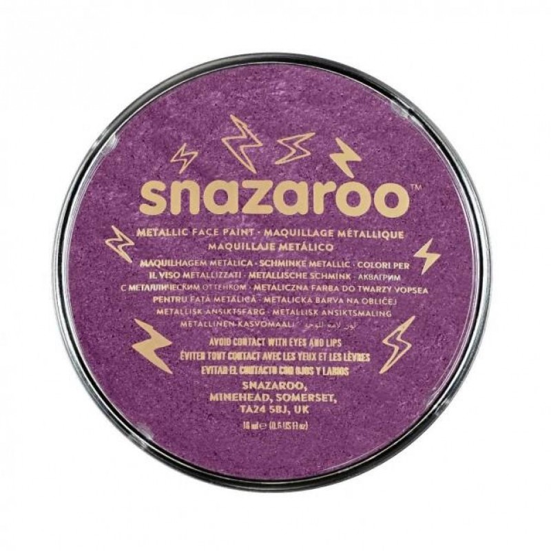 Snazaroo 18ml Κρέμα Face Painting Electric Purple