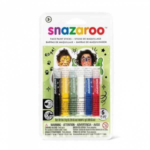 Snazaroo 6 Κραγιόνια Face Painting Rainbow Snazaroo 6 Κραγιόνια Face Painting Rainbow