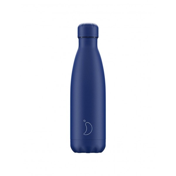 Chillys Bottle All Matte  Blue 500ml