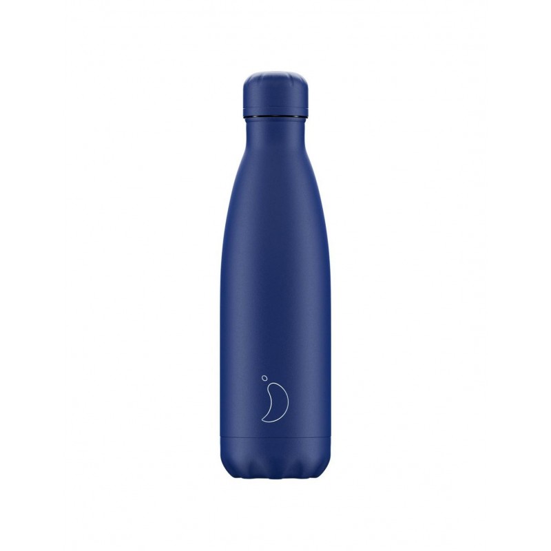 Chillys Bottle All Matte  Blue 500ml