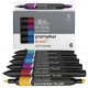 Winsor n Newton 6 Μαρκαδόροι Promarker Brush Rich Tones