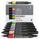 Winsor n Newton 6 Μαρκαδόροι Promarker Brush Mid Tones Winsor n Newton 6 Μαρκαδόροι Promarker Brush Mid Tones