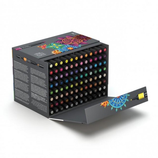 Winsor n Newton 96 Μαρκαδόροι Promarker σε κασετίνα  Winsor n Newton 96 Μαρκαδόροι Promarker σε κασετίνα