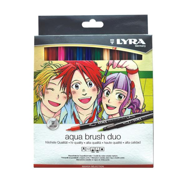 Lyra Μαρκαδόρος Πινέλο Ακουαρέλας Σετ Manga 12τεμ Lyra Μαρκαδόρος Πινέλο Ακουαρέλας Σετ Manga 12τεμ