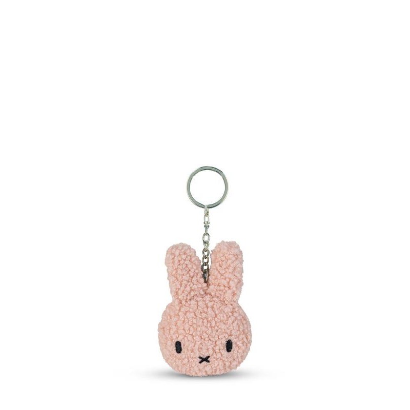 Bonton Miffy Flat Keychain Tiny Teddy Pink 10cm