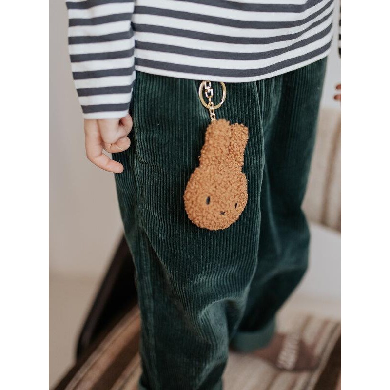 Bonton Miffy Flat Keychain Tiny Teddy Cinnamon 10 cm