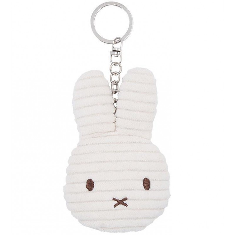 Bonton Miffy Flat Keychain Tiny Teddy Offwhite 10 cm