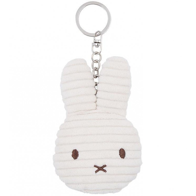 Bon Ton Miffy Flat Keychain Tiny Teddy Offwhite 10 cm