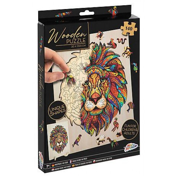 Ξύλινο Παζλ Λιοντάρι 140τεμ