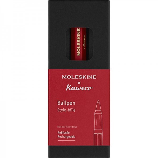 Moleskine Kaweco Ballpen Red Moleskine Kaweco Ballpen Red