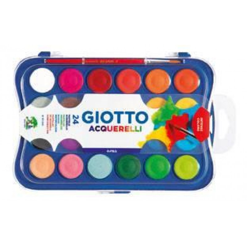 Giotto Νερομπογιές 24 Χρώματα