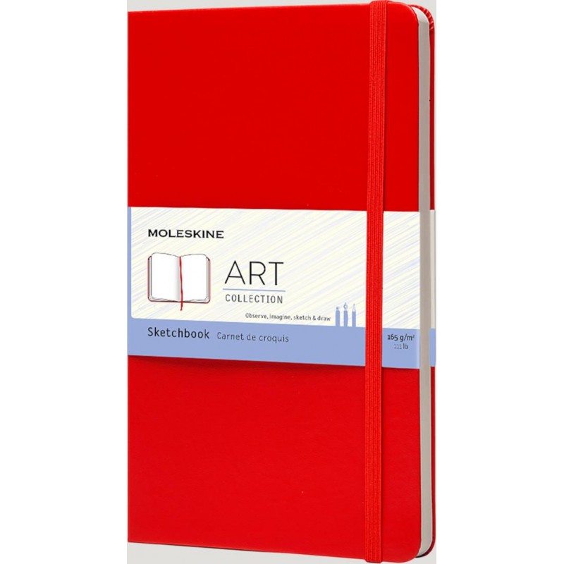 Art Sketchbook Large Scarlet Red 13x21cm