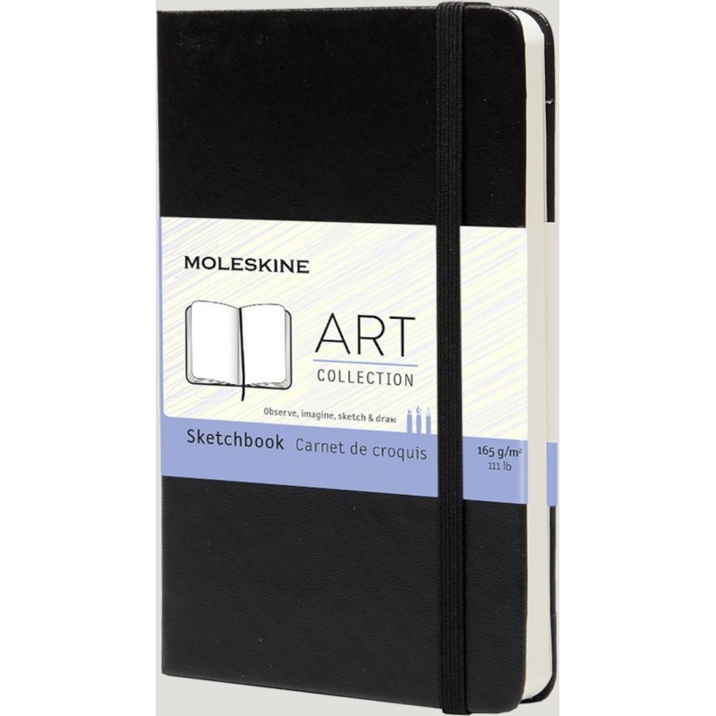 Art Sketchbook Black 9x14cm