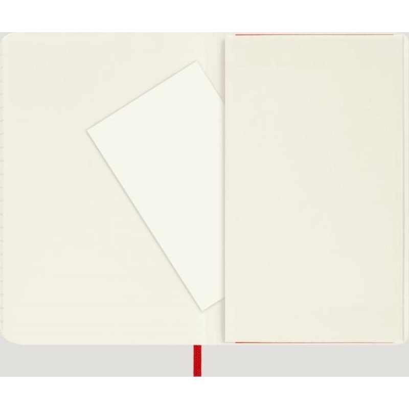 Μoleskine Σημειωματάριο με Μαλακό Εξώφυλλο και Γραμμές 9x14cm Scarlet Red