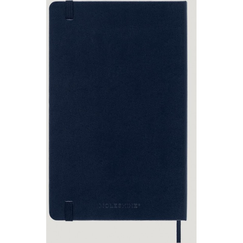 Μoleskine Σκληρόδετο Σημειωματάριο με Γραμμές 13x21cm Sapphire Blue