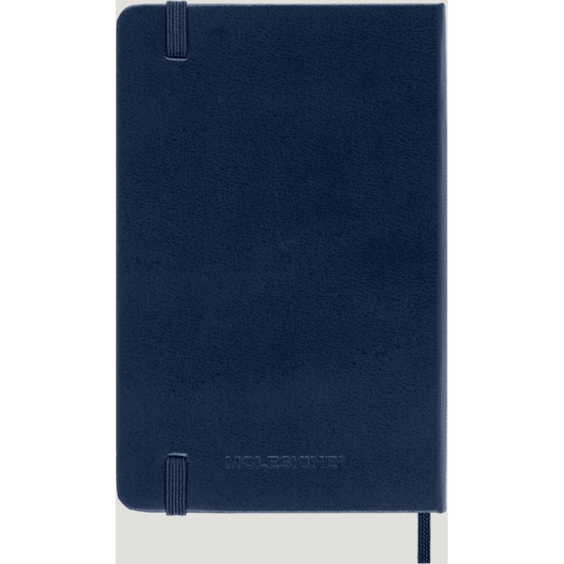 Μoleskine Σκληρόδετο Σημειωματάριο με γραμμές 9x14cm Sapphire Blue