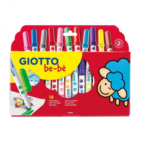 Giotto be-be Μαρκαδόροι 18τεμ Giotto be-be Μαρκαδόροι 18τεμ