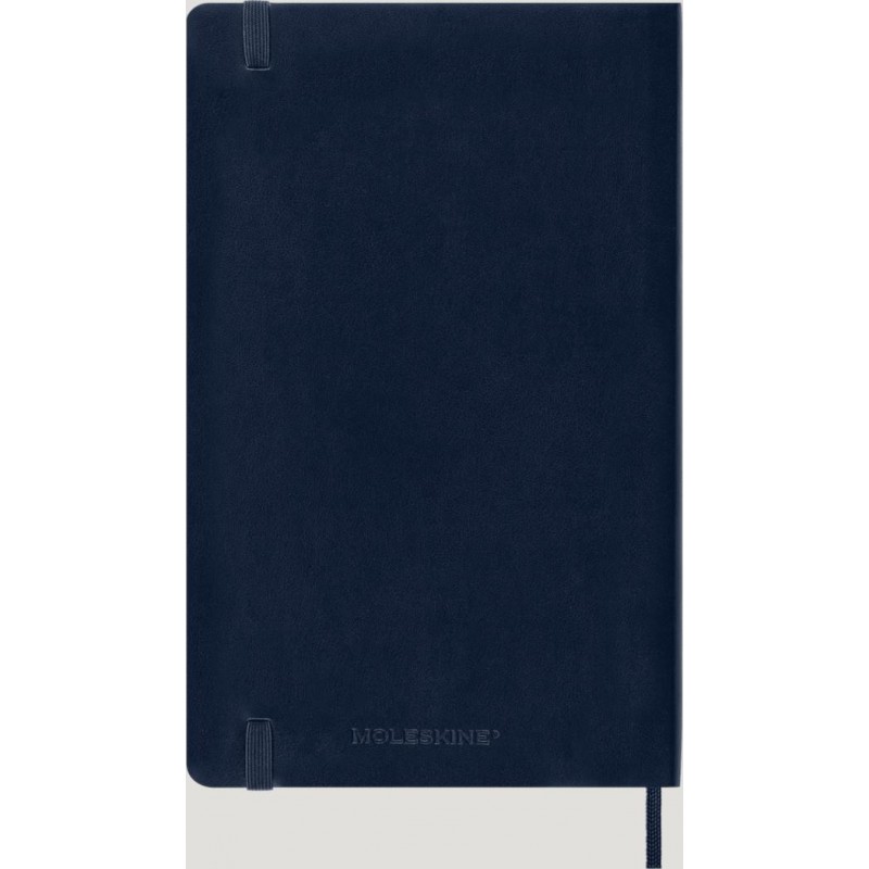 Μoleskine Σημειωματάριο με Μαλακό Εξώφυλλο και Γραμμές 13x21cm Sapphire Blue