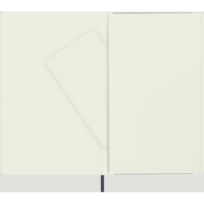 Μoleskine Σημειωματάριο με Μαλακό Εξώφυλλο και Λευκές σελίδες 13x21cm Sapphire Blue