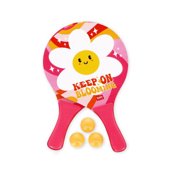 Legami Beach Rackets - Daisy Legami Beach Rackets - Daisy