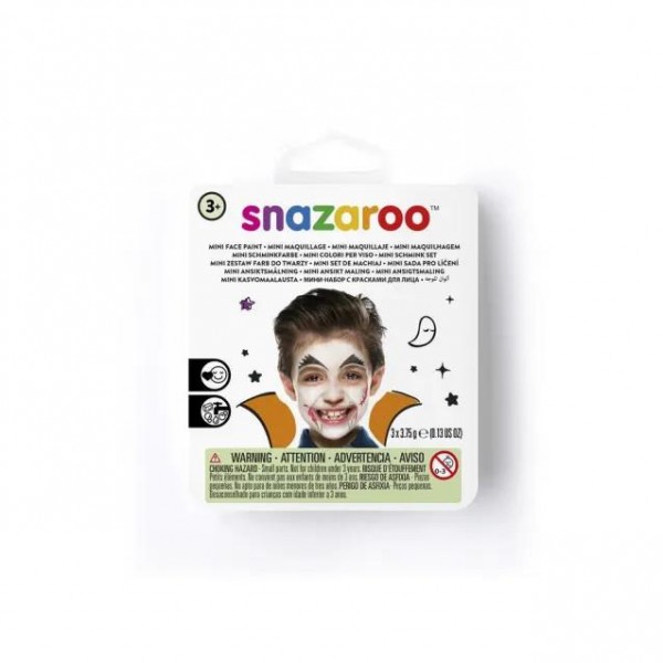 Snazaroo Mini Set Face Paint Δράκουλας Snazaroo Mini Set Face Paint Δράκουλας