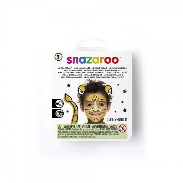Snazaroo Mini Set Face Paint Τιγράκι Snazaroo Mini Set Face Paint Τιγράκι