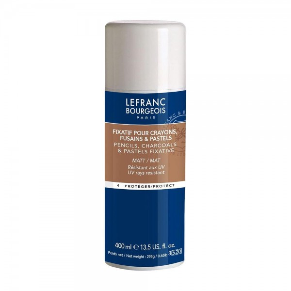 Lefranc Bourgeois 400ml Fixative Spray για Παστέλ - Κάρβουνο Lefranc Bourgeois 400ml Fixative Spray για Παστέλ - Κάρβουνο
