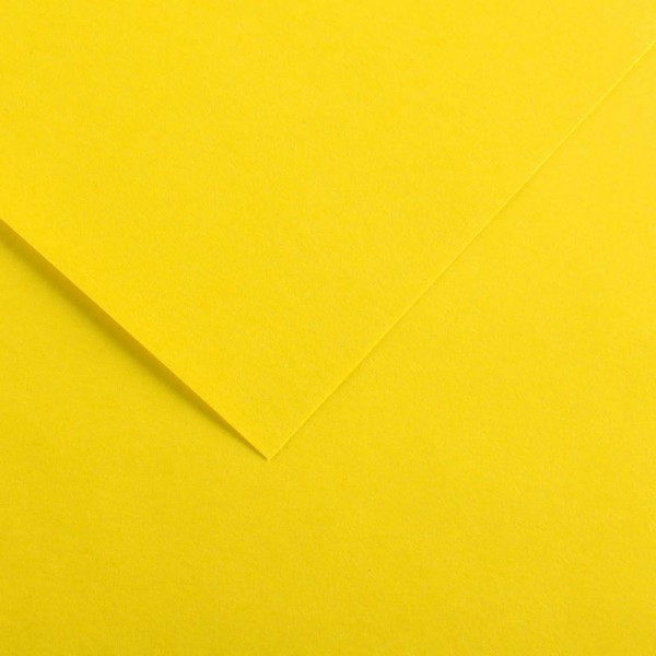 Canson Colorline 220g 50x70cm 04 Canary Yellow