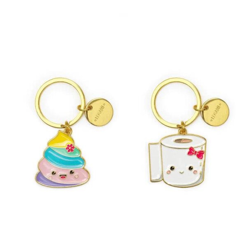 Legami Enamel Key Chain Set of two Legami Enamel Key Chain Set of two