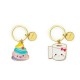 Legami Enamel Key Chain Set of two Legami Enamel Key Chain Set of two