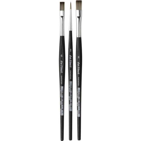Da Vinci Σετ 3 πινέλα  Face Painting s5219 Da Vinci Σετ 3 πινέλα  Face Painting s5219