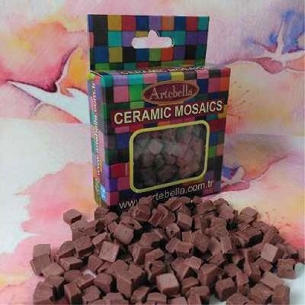 Artebella Κεραμικές Ψηφίδες 8x8mm Καφέ Artebella Κεραμικές Ψηφίδες 8x8mm Καφέ