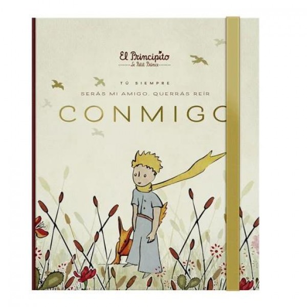 Σημειωματάριο Σκληρόδετο 17x20cm Μικρός Πρίγκιπας Premium Paper