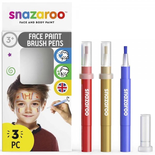 Snazaroo 3 Μαρκαδόροι Face Painting Adventure Snazaroo 3 Μαρκαδόροι Face Painting Adventure