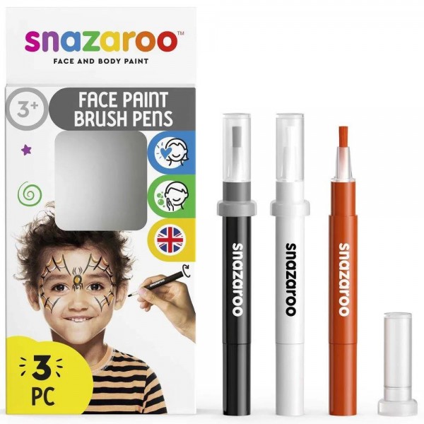 Snazaroo 3 Μαρκαδόροι Face Painting Halloween Snazaroo 3 Μαρκαδόροι Face Painting Halloween