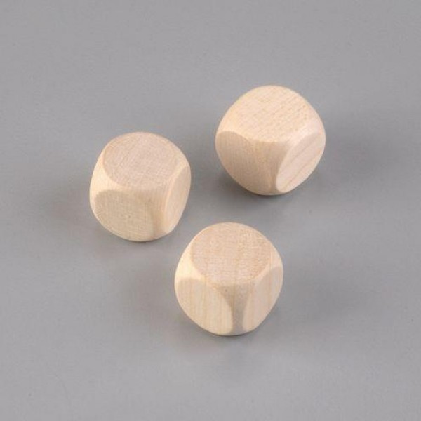 Ξύλινος κύβος 20mm Σετ 6τεμ Ξύλινος κύβος 20mm Σετ 6τεμ