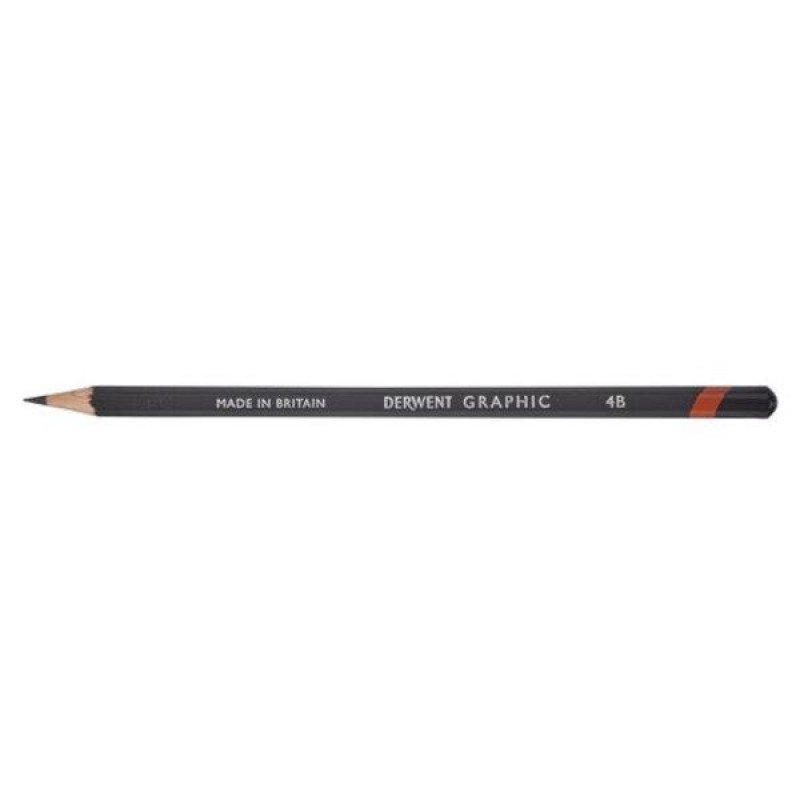 Derwent Graphic Μολύβι Σχεδίου σε Σκληρότητα 4Β Derwent Graphic Μολύβι Σχεδίου σε Σκληρότητα 4Β