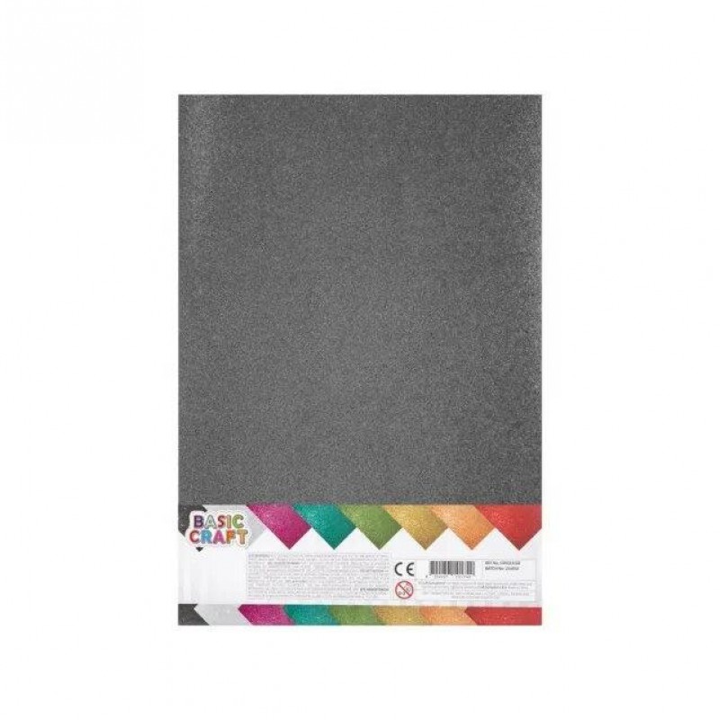 Σετ 8 Χαρτιά Χειροτεχνίας Glitter 150gr Α4 (21x29 7cm)