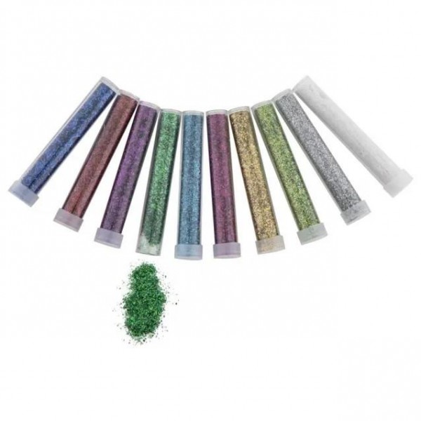 Χρυσόσκονες Glitter 10x6gr Χρυσόσκονες Glitter 10x6gr